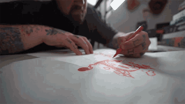 Drawing Ohitsteddy GIF - Drawing Ohitsteddy Making Art GIFs