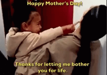 Mom Happy Mothers Day GIF - Mom Happy Mothers Day Kim Kardashian GIFs