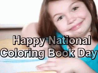 Happy Coloring Book Day National Coloring Book Day GIF