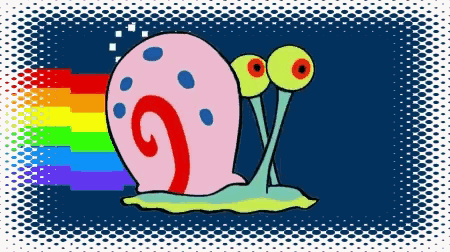 Porcodio Spongebob GIF - Porcodio Spongebob Rainbow - Discover & Share GIFs