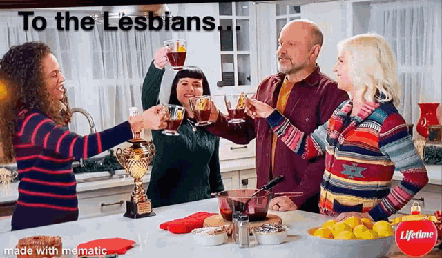 Cheers Lesbians GIF - Cheers Lesbians Under The Tree GIFs