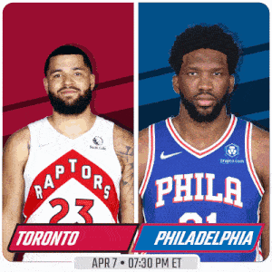 Toronto Raptors Vs. Philadelphia 76ers Pre Game GIF - Nba Basketball Nba 2021 GIFs