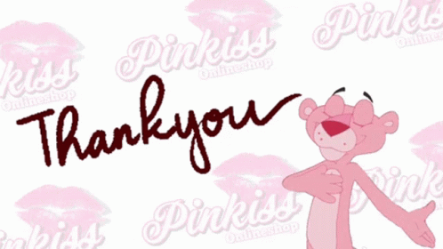 Pinkiss Panther GIF - Pinkiss Panther Thank GIFs