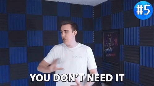 You Dont Need It No Use GIF - You Dont Need It No Use Omnia Media GIFs