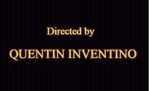 a black background with the words `` directed by quentin inventino '' written on it .