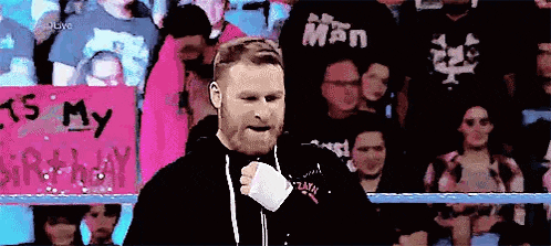 Entrance Wwe Smackdown Wrestling Sami Zayn Open Jacket Zip GIF