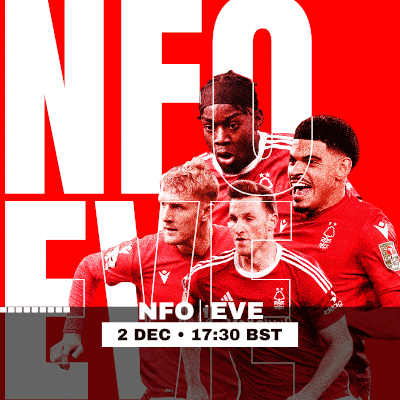 a group of soccer players on a red background with the words nfo eve