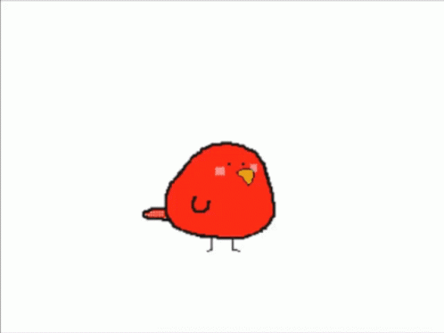 Birb Red Bird Meme GIF - Birb Red Bird Meme Stares Into Soul GIFs