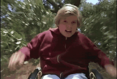 Im Out Wheel Chair GIF - Im Out Wheel Chair Jump GIFs