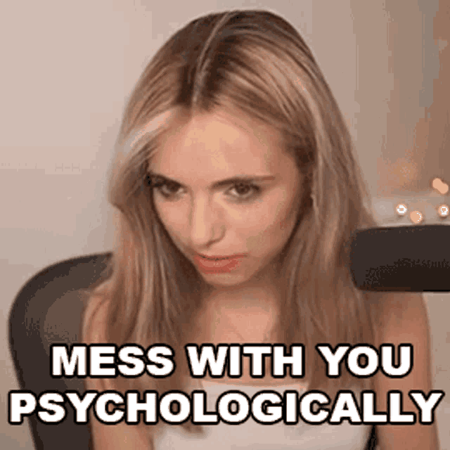 Mess With You Psychologically Anna Cramling GIF - Mess With You Psychologically Anna Cramling Panda GIFs