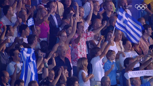 Cheering Olympic Games GIF - Cheering Olympic Games Olympics GIFs