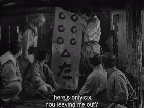Seven Samurai Flag GIF - Seven Samurai Flag Akira Kurosawa GIFs