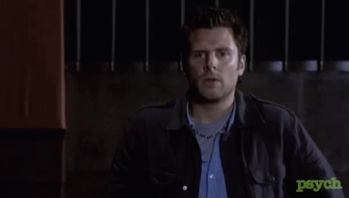Shawn Spencer James Roday GIF - Shawn Spencer James Roday Eyebrows GIFs