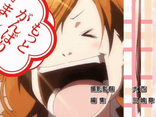 a cartoon of a girl with a speech bubble that says ' i love you ' on it