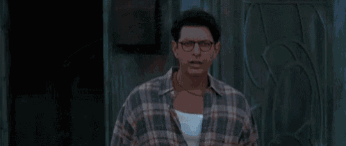 Looking At The Morthership GIF - Jeffgoldblum Independence Day Stare GIFs