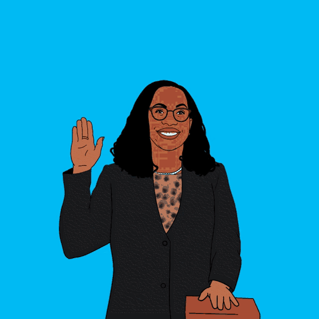Scotus The First Black Woman On The Us Supreme Court GIF - Scotus The First Black Woman On The Us Supreme Court First Black Woman GIFs