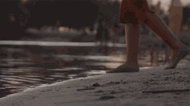 Stepping In The Water Lightning In A Bottle GIF - Stepping In The Water Lightning In A Bottle Set Foot On Water GIFs