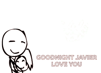 a cartoon of a man hugging a woman with a red heart flying in the background .