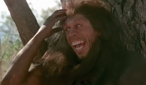 Quest For Fire Caveman GIF
