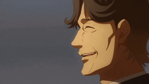 a close up of a man 's face with his eyes closed and his mouth open