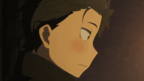 a close up of a person 's face with a slight smile on their face