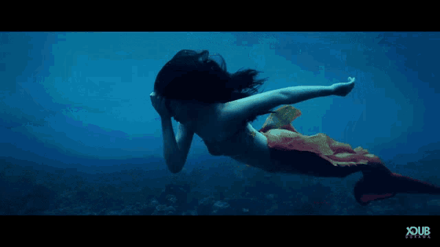 Mermaid Swimming GIF - Mermaid Swimming H2o GIFs