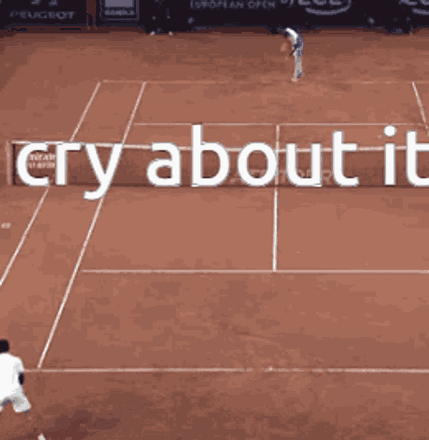 Cry About It Serve GIF - Cry About It Serve Alexander Bublik GIFs