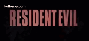 Title Card.Gif GIF - Title Card Resident Evil Welcome To Raccoon City GIFs