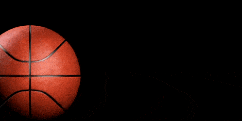 a basketball with the words spc leans & intel written above it