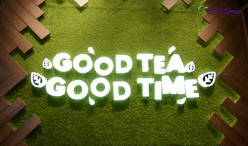 Good Tea Good Time Chatime Indonesia GIF - Good Tea Good Time Chatime Indonesia Minuman Yang Enak GIFs
