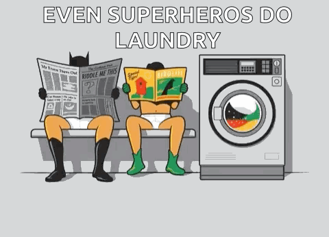 Laundry Day Doing Laundry GIF - Laundry Day Doing Laundry Waiting Patiently GIFs