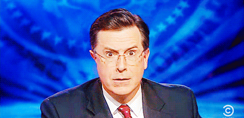 Good Lord, The Eyebrows GIF - Colbert Report Stephen Colbert Eyebrows GIFs