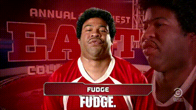 Fudge Jordan Peele GIF - Fudge Jordan Peele Football GIFs