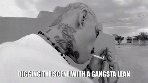 Smoking Vato GIF - Smoking Vato Gangster Lean GIFs