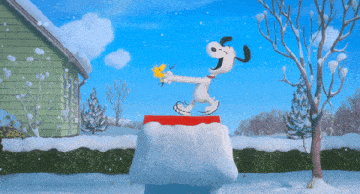 Snoopy And Woodstock GIF