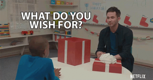 What Do You Wish For What Do You Want GIF - What Do You Wish For What Do You Want Present GIFs