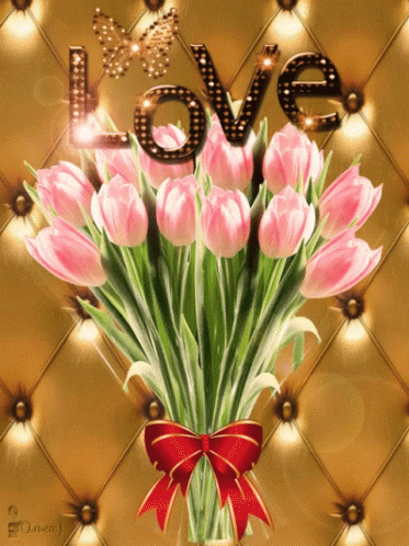 Love Tulips GIF - Love Tulips Glitter GIFs