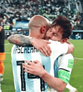 Hug Messi GIF - Hug Messi World Cup GIFs
