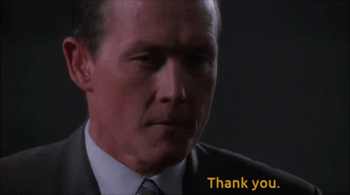 Doggett X Files Angry Thank You GIF - Doggett X Files Angry Thank You GIFs