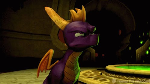 Spyro Dragon GIF - Spyro Dragon Annoyed GIFs
