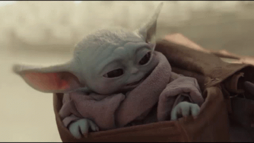 Baby Yoda Yoda GIF - Baby Yoda Yoda Happy GIFs