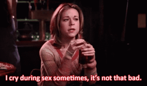 Greys Anatomy I Cry During Sex GIF