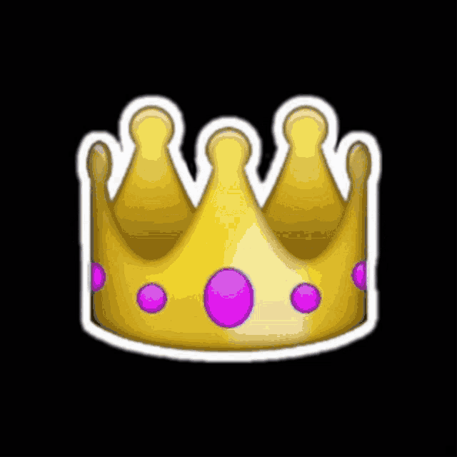 a logo for realm team with a crown on it