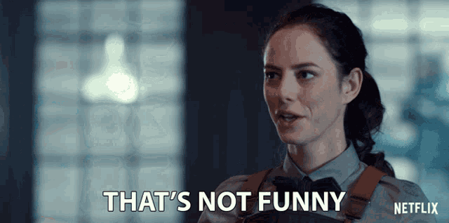 Thats Not Funny Kaya Scodelario GIF