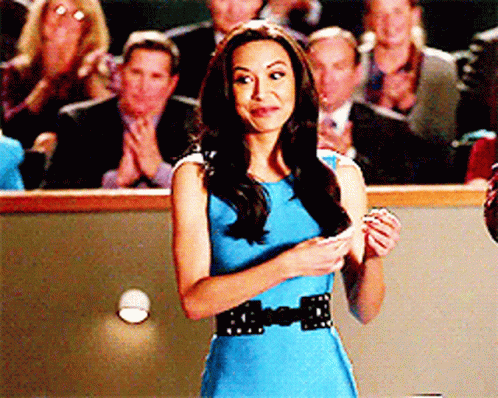 Glee Santana Lopez GIF - Glee Santana Lopez Clapping GIFs