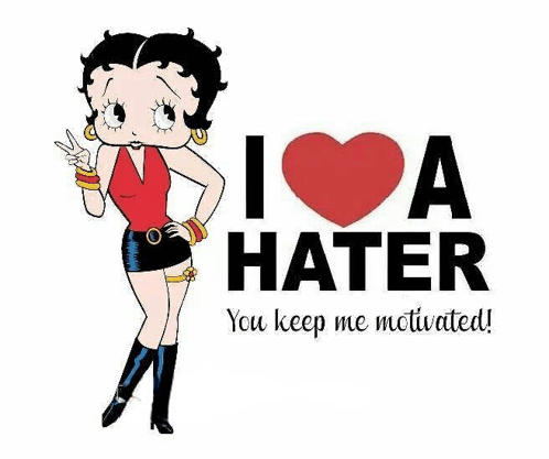 Betty Boop Love A Hater GIF - Betty Boop Love A Hater GIFs
