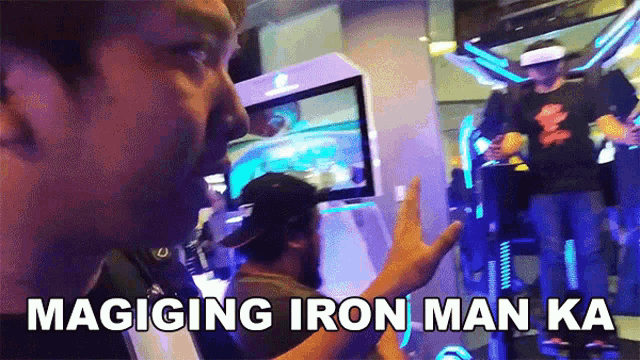 Magiging Iron Man Ka Klager GIF - Magiging Iron Man Ka Klager Pwede Ka Maging Iron Man GIFs