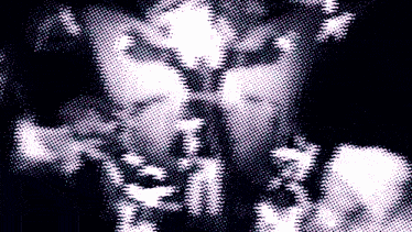a black and white photo of a man and woman