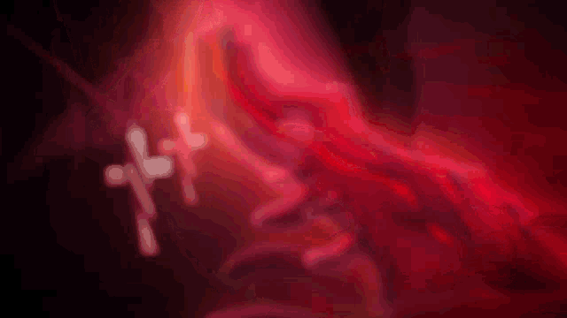 a blurred image of a person 's face with the letters g and b visible