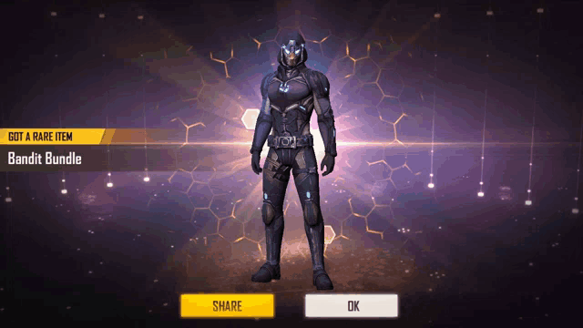 a video game screen shows a bandit bundle